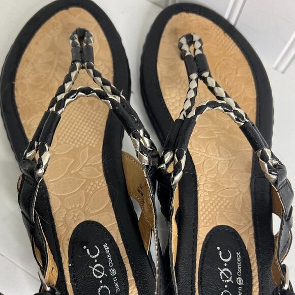 BOC Born Concepts black with natural insole Size 7 - Picture 1 of 8